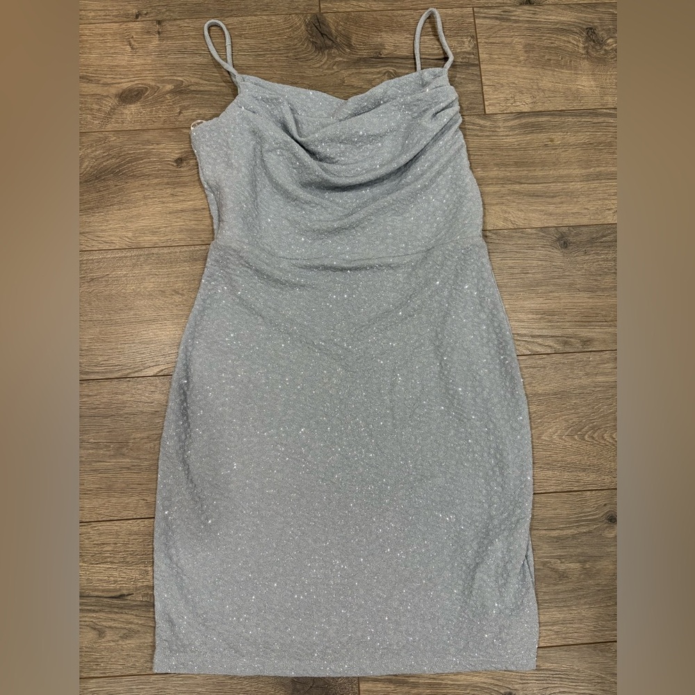 Windsor Bodycon Sparkling Blue Dress